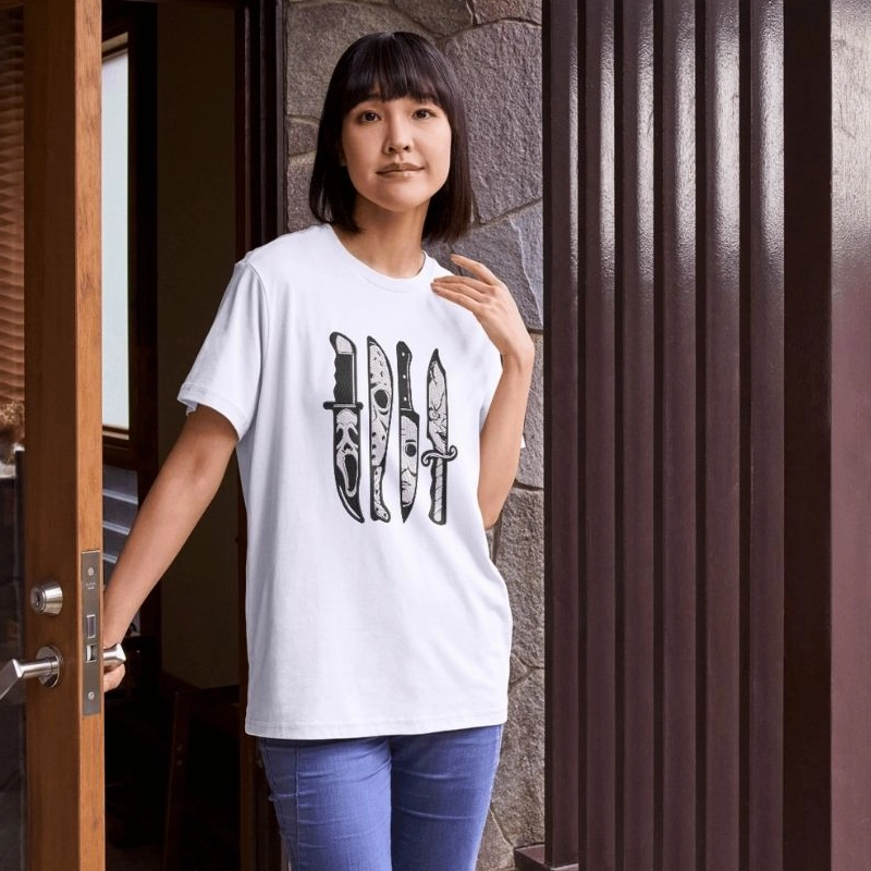 Halloween Horror Knives Embroidery Design