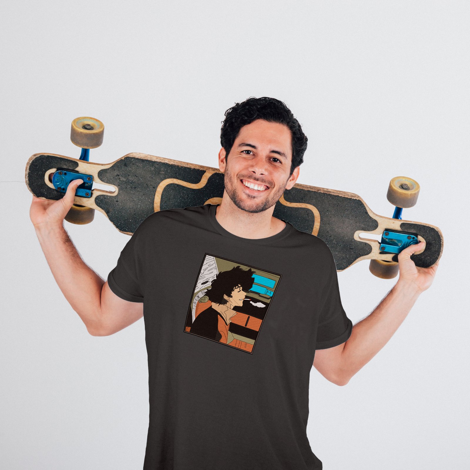 Anime Cowboy Embroidery Design for Machine Embroidery